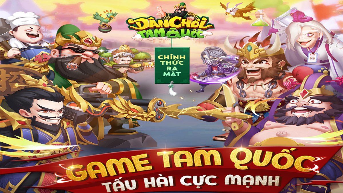 Game4V tặng giftcode Dân Chơi Tam Quốc mừng game ra mắt 22/06