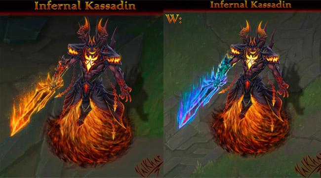 LMHT: Đến với skin fanmade Kassadin Hỏa Ngục cực kỳ ấn tượng