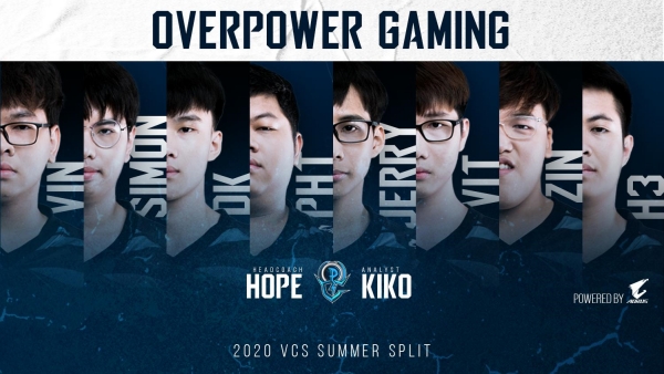 VCS mùa hè 2020: OverPower Esports – Đổi tên nhưng không đổi vận