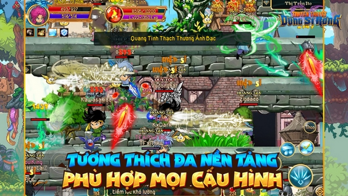 Truyền Thuyết Dũng Sĩ Rồng: Siêu phẩm MMORPG có lối chơi mới lạ