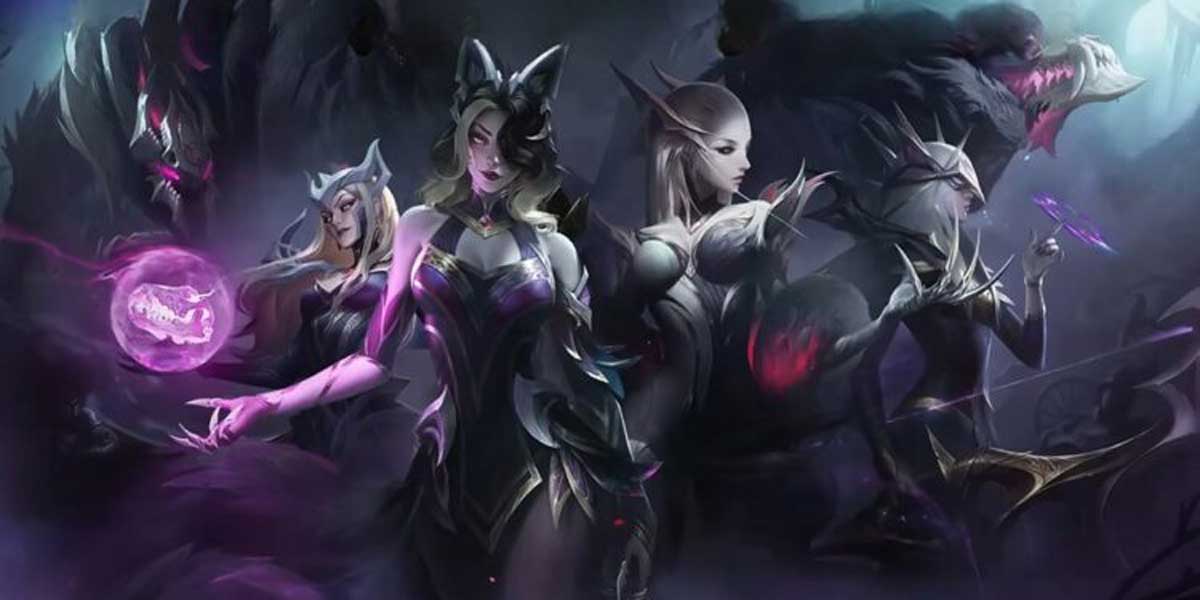 LMHT: Riot Game rò rỉ thông tin dòng trang phục Tiên Hắc Ám có thêm thành viên mới?