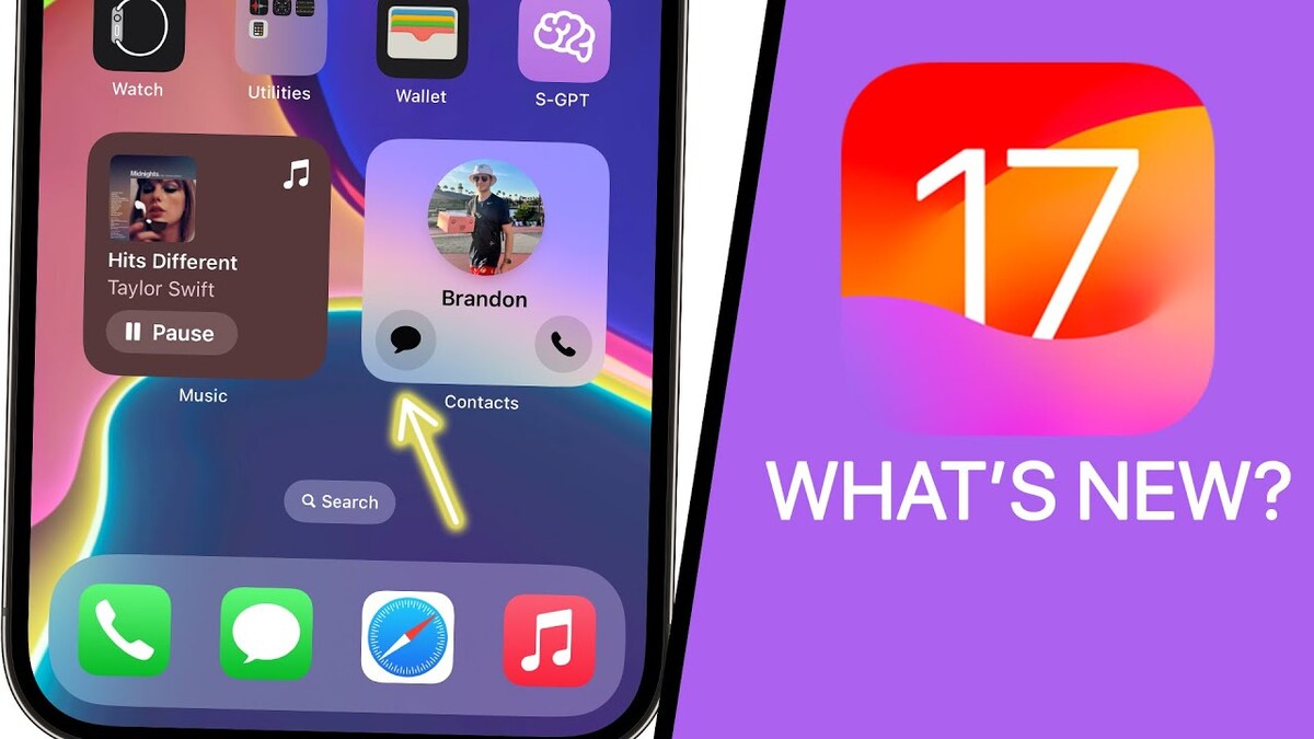 Top 5 tính năng thú vị nhất trên bản cập nhật iOS 17