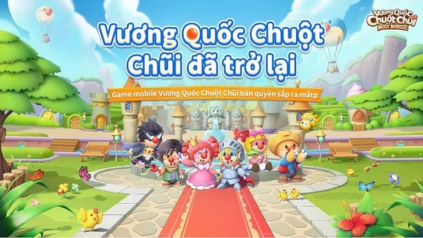 Game mobile kinh điển tuổi thơ Vương Quốc Chuột Chũi hôm nay mở đăng ký trước, gửi nhiều quà tặng cho game thủ