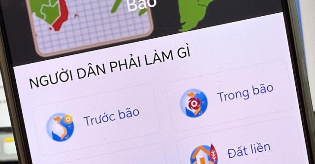 Zalo: Cẩm nang dành cho mọi người trước, trong và sau Bão số 3 - Wipha