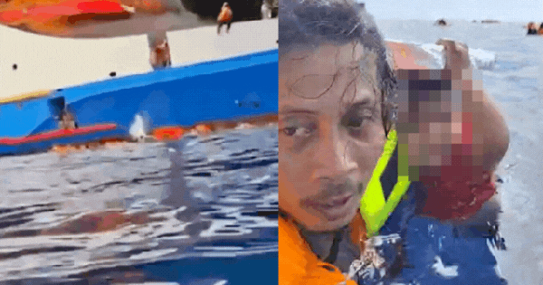 Vụ hơn 280 hành khách hoảng loạn nhảy khỏi tàu bốc cháy trên biển: 1 người đàn ông livestream kêu cứu giữa dòng nước suốt 28 phút, 1 phụ nữ mang thai tử vong