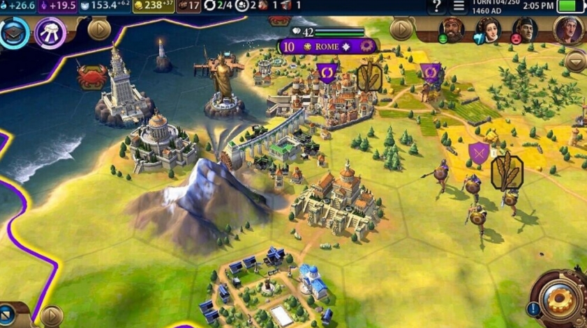 Sau 2 năm độc quyền trên IOS hiện tựa game chiến thuật Civilization VI đã được phát hành trên Android