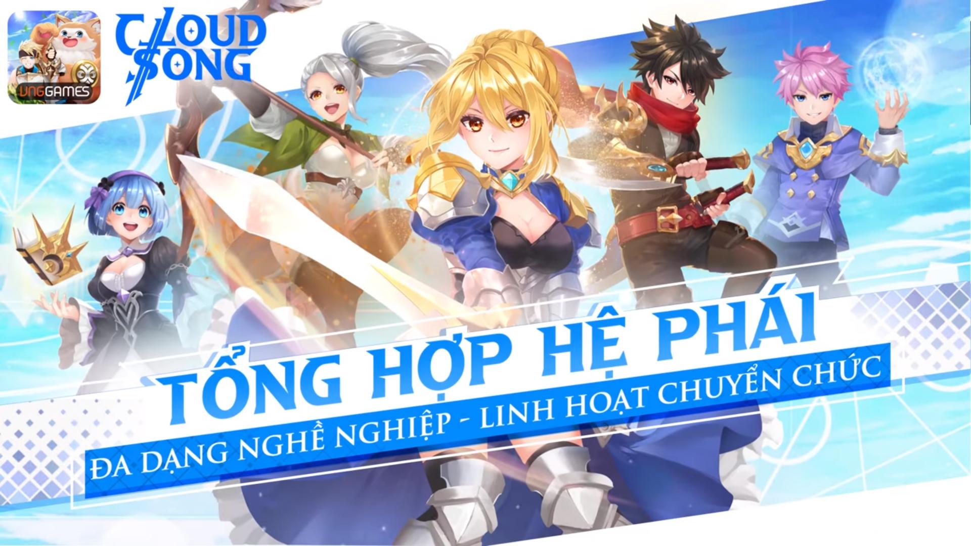 Cloud Song VNG: Chiến thuật tự do, thể hiện bản lĩnh thông qua hệ thống Nghề nghiệp đặc sắc