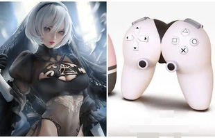 Quá hâm mộ nàng 2B trong Nier, nam game thủ chế tạo luôn tay cầm mô phỏng vòng ba của nhân vật, giá bán lên tới hơn 7 triệu/cặp