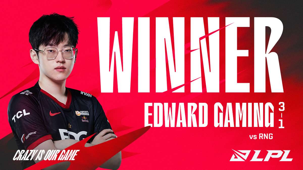 Đả bại 'vua mùa xuân' RNG với kết quả 3-1, EDward Gaming tiến sâu tại LPL Mùa Hè 2022