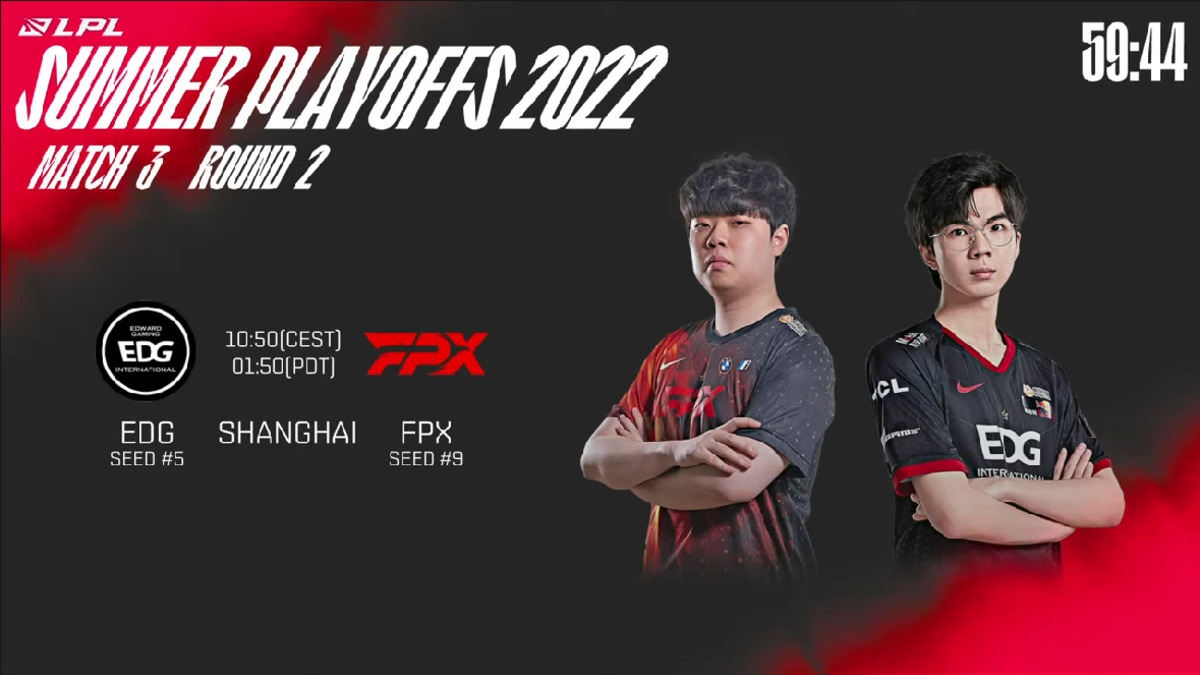 LPL Mùa Hè 2022 Play-off (18/08): Không có kì tích, FPX đành nhìn EDG vào vòng trong