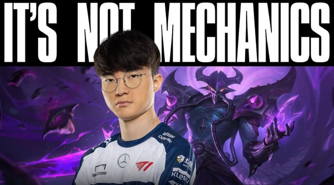 Riot phân tích kỹ năng vô hình, thứ giúp Faker trở thành GOAT của LMHT