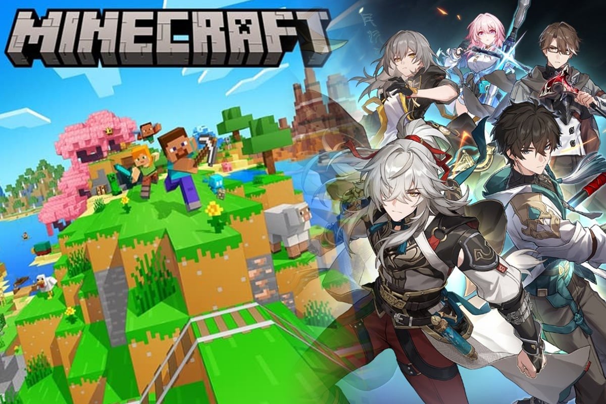 Xuất hiện trò chơi kết hợp thú vị giữa Minecraft và Honkai: Star Rail