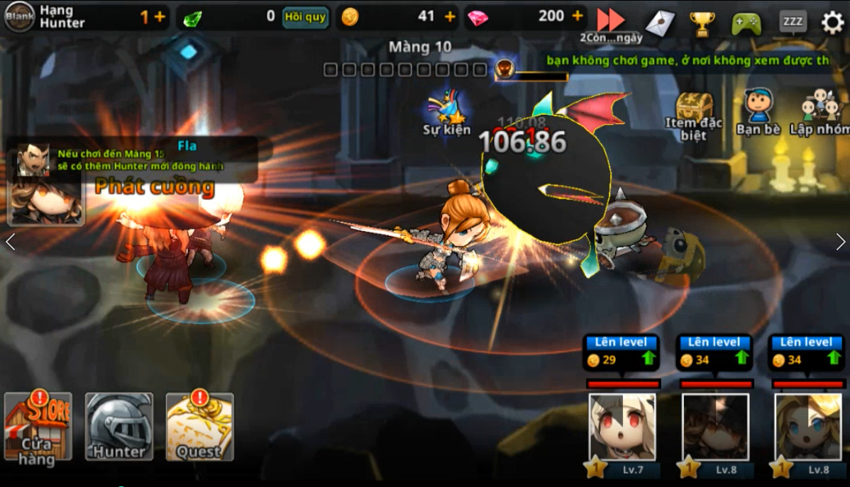 Dungeon Breaker Heroes – game nhập vai theo phong cách chạy vô tận