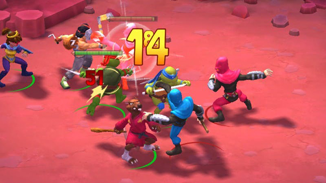 TMNT: Mutant Madness – game Ninja Rùa theo kiểu  thẻ tướng để giải trí