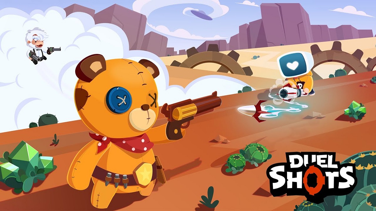 Duel Shots Clash Of Guns: Cùng cao bồi Teddy solo 1vs1 với kẻ địch