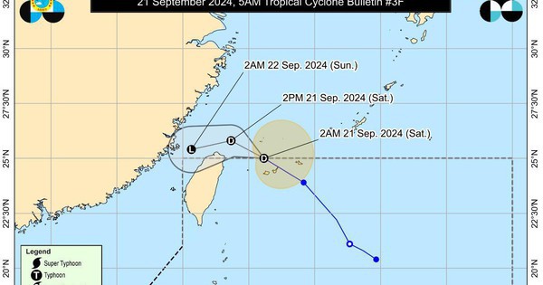 Philippines thông tin về áp thấp nhiệt đới mới