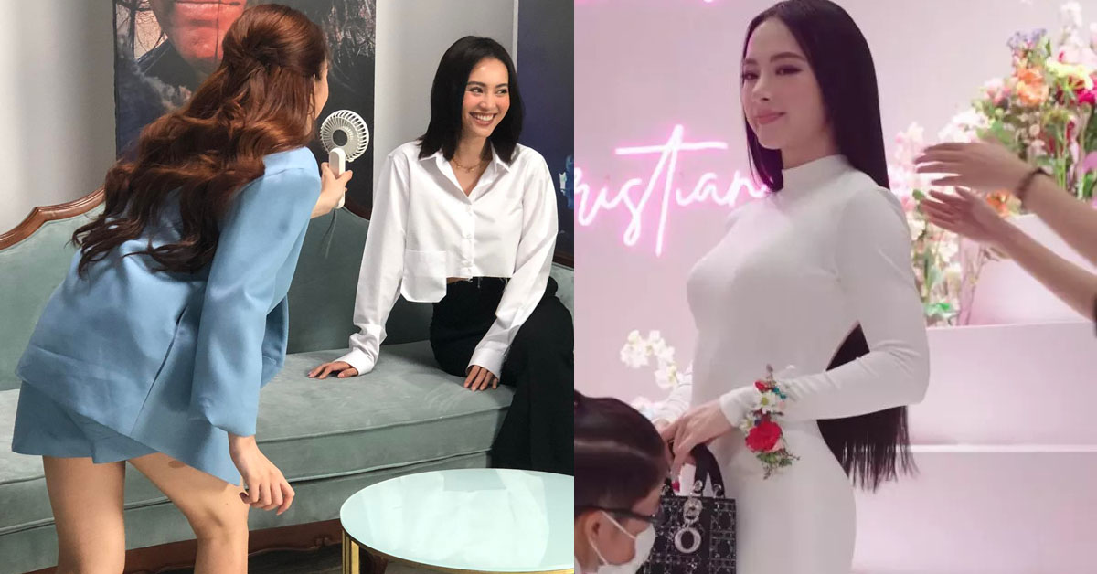 “Fangirl MU nóng bỏng nhất Việt Nam”, Angela Phương Trinh xinh đẹp bất chấp camera thường