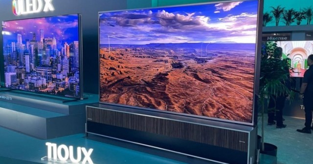 Mẫu TV 110 inch siêu cao cấp có giá 500 triệu đồng