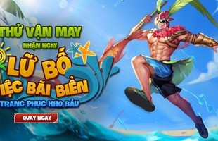 Liên Quân Mobile: Game thủ phải bỏ ra 1 viên đá quý để sắm được skin Tiệc Bãi Biển của Lữ Bố