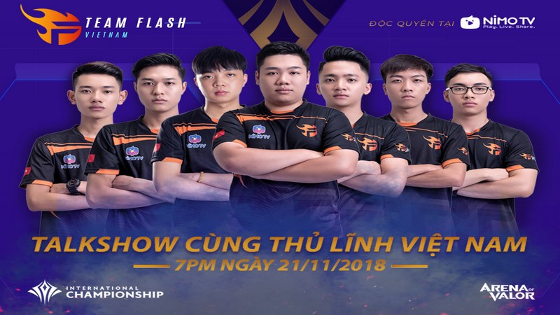 Cơ hội giao lưu cùng Team Flash trước giờ lên đường cùng hàng chục phần quà Give away giá trị