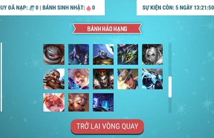 Liên Quân Mobile: Garena khuyến mãi 30 tướng và 32 skin để game thủ lựa chọn