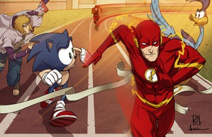 Có thể bạn chưa biết: Sonic chính là BẠN THÂN của siêu anh hùng The Flash trong vũ trụ DC