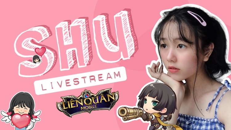 Tìm hiểu về Shu - nữ streamer Liên Quân chuyên gánh team bằng 