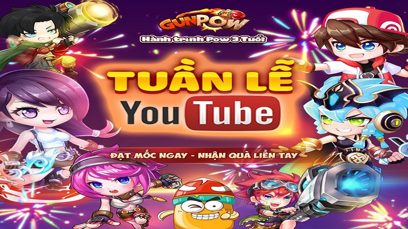 “Tuần lễ Youtube” mừng sinh nhật GunPow sắp đến hồi kết