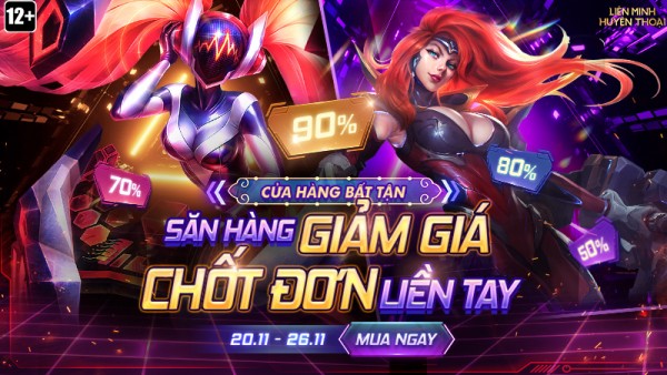 Tham gia “Cửa Hàng Bất Tận” – Săn hàng giảm giá, Chốt đơn liền tay từ 20/11 đến 26/11