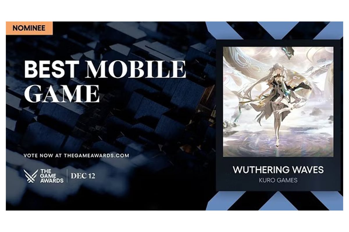 Wuthering Waves tặng quà khủng cho game thủ khi xuất hiện trong đề cử The Game Awards