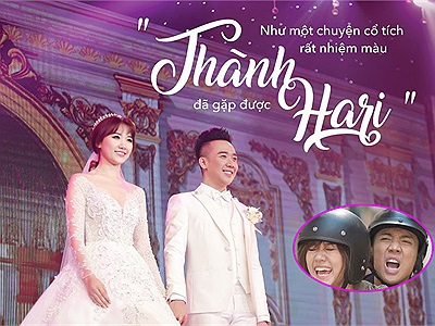 Vừa hôm nào nghe tin Hari chia tay Tiến Đạt, thế mà giờ Hari - Trấn Thành đã kỉ niệm 1 năm ngày cưới