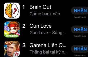 Liên tiếp vượt mặt PUBG Mobile và Liên Quân Mobile trên App Store, Gun Love trở thành “hiện tượng” 2019