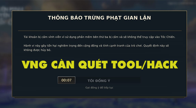 Game thủ “than trời” vì bị ban acc do phần mềm thứ ba trong Tốc Chiến