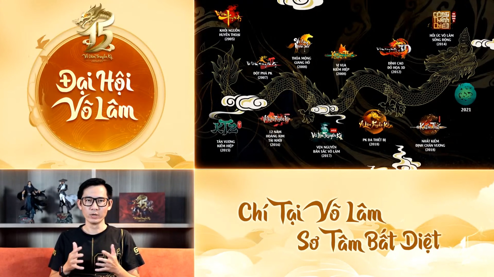 Tràn ngập thông tin bất ngờ dành cho game thủ tại sự kiện Đại Hội Võ Lâm