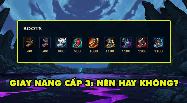 LMHT: Riot được đề xuất việc nâng cấp “Giày cấp 3” ở Tiền Mùa Giải 2021