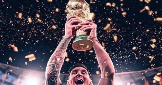 Lionel Messi cùng Argentina vô địch World Cup 2022: Dân mạng ngất ngây