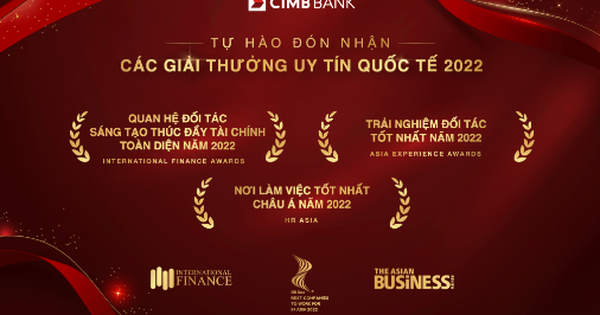 CIMB được vinh danh quốc tế với chiến lược phát triển đối tác sáng tạo