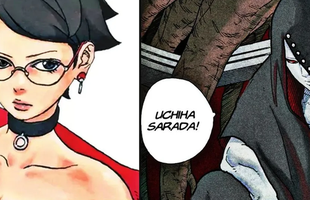 Boruto: Uchiha Sarada dùng Mangekyo Sharingan đối mặt với bản sao của Sasuke