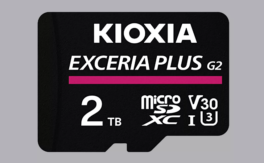 Kioxia ra mắt thẻ nhớ microSD dung lượng 2TB lớn nhất thế giới