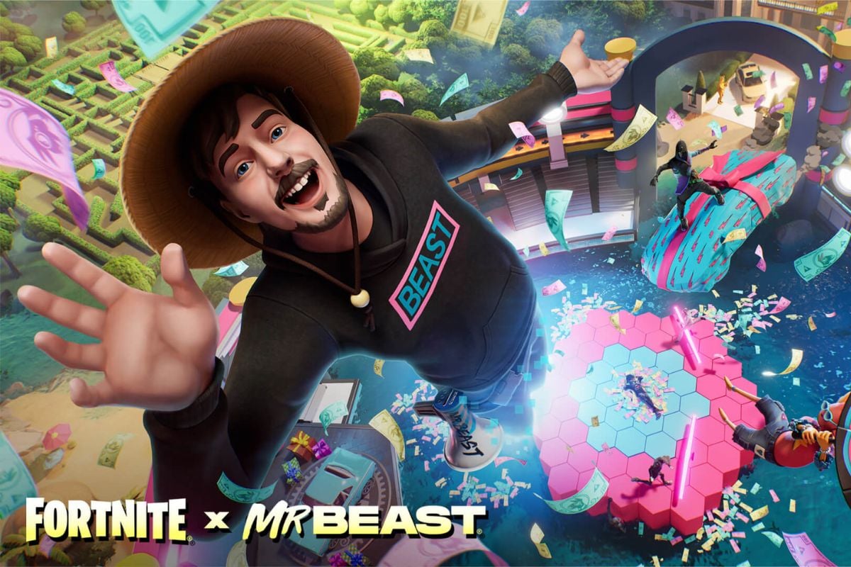 MrBeast gia nhập vào thế giới của LEGO Fortnite với một trang phục của riêng mình