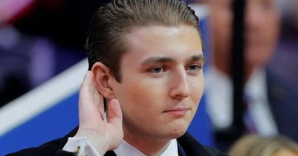 Phong thái Barron Trump