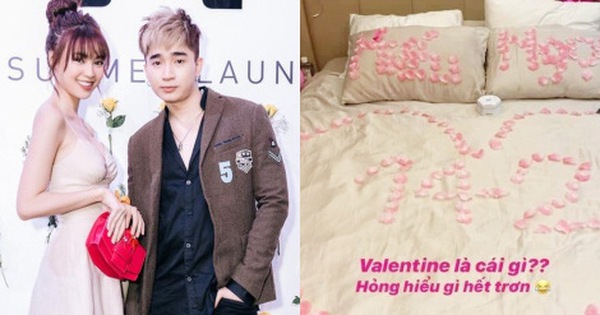 Rầm rộ ảnh giường xếp đầy hoa hồng được cho của Chi Dân và Lan Ngọc ngày Valentine: Ngọt thế này khi nào mới chịu công khai?