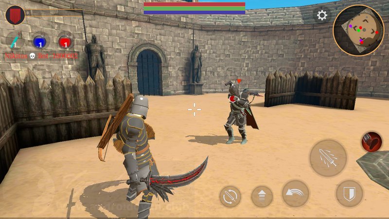 Combat Magic Spells and Swords - Game đấu trường La Mã phát hành quốc tế