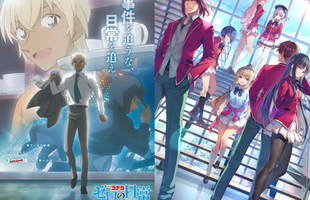 Anime Classroom Of The Elite công bố season 2, Detective Conan: Zero no Tea Time tung key visual mới cực chất