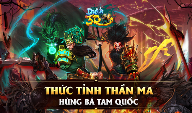 Dị Giới 3Q Gzone: Thức tỉnh Thần Ma – hùng bá Tam Quốc trong tựa game thẻ tướng chiến thuật mới