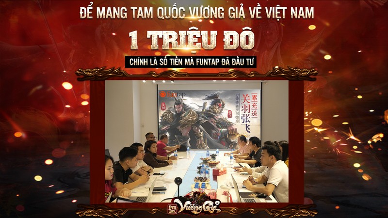 1 triệu Đô bản quyền và 1 tỷ tiền giải thưởng – Tam Quốc Vương Giả là game lớn nhất 2019 của Funtap