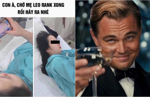 CĐM chia sẻ hình ảnh người mẹ trên bàn chờ sinh vẫn leo rank, tranh cãi xem chơi game gì và tướng nào