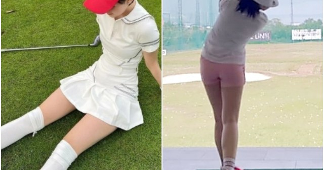 Hiền Hồ sang chảnh đi chơi golf, Quỳnh Nga, Trâm Anh lại gây tranh cãi