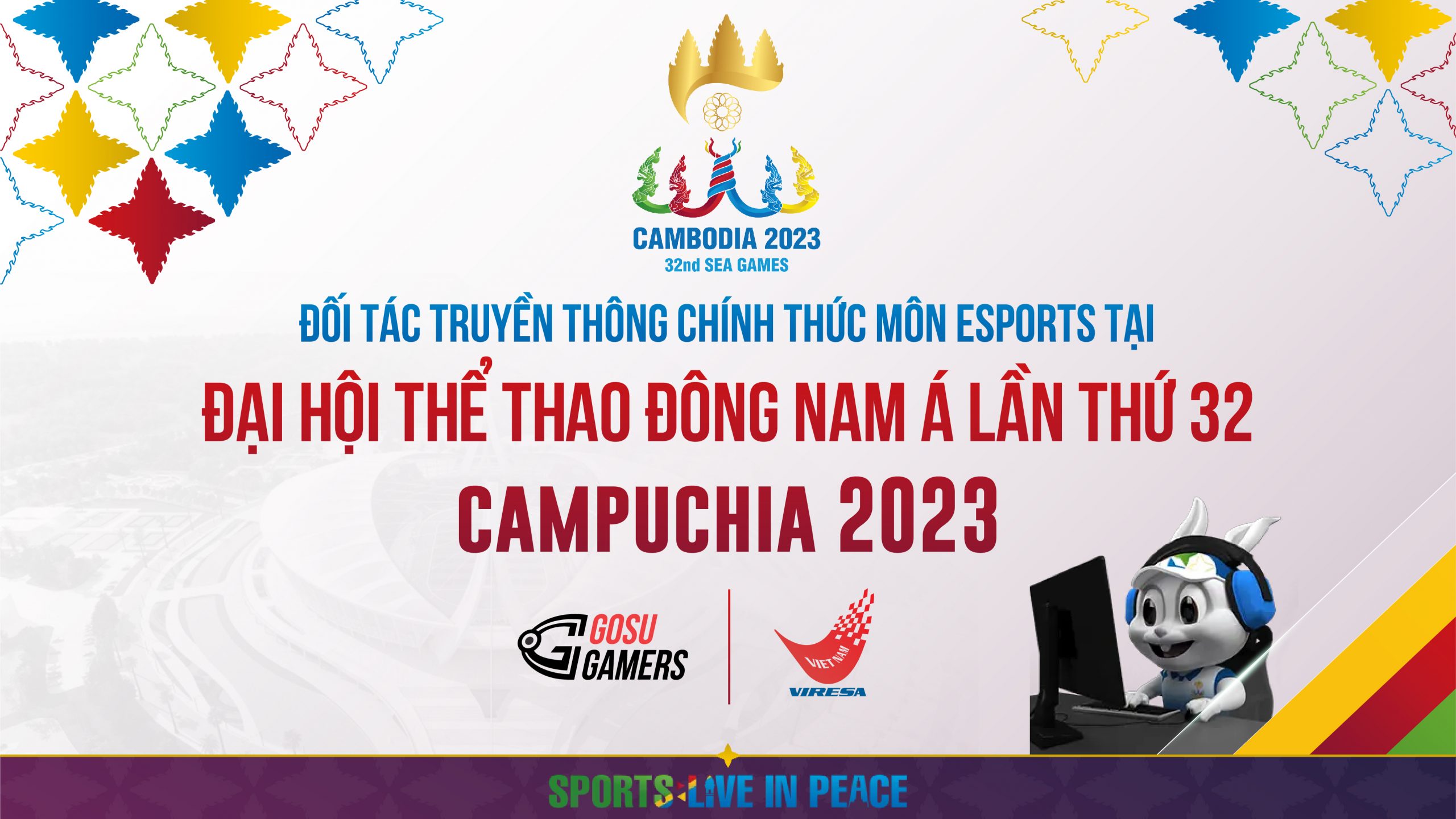 GosuGamers chính thức trở thành đối tác truyền thông bộ môn Esports tại SEA Games 32