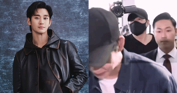 Huy động 50 cảnh sát bảo vệ Kim Soo Hyun trong lần đầu lộ diện giữa "tâm bão"